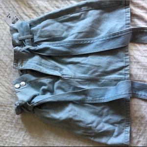 forever 21 jean skirt